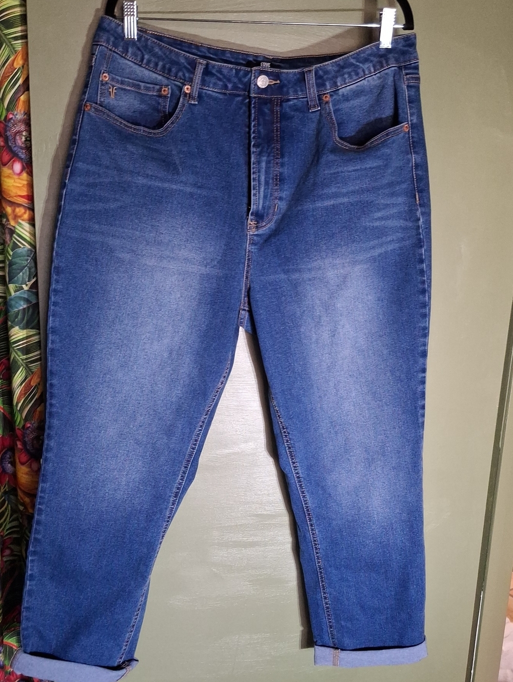 Women's Frye Boyfriend Blue Denim Jeans